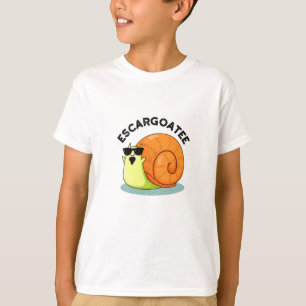 Escargoatee Funny Snail Escargot Pun T-Shirt