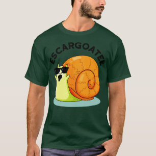 Escargoatee Niedliche französische Schnecke Escarg T-Shirt