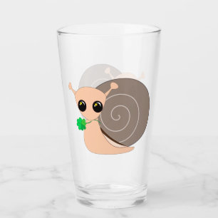 Escargot avec verre de Clover