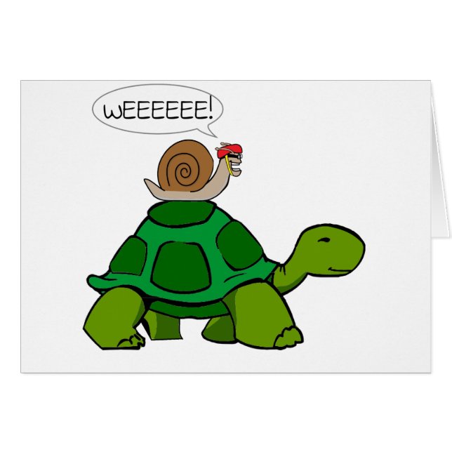 Escargot et tortue - Turbo Duo (Devant horizontal)