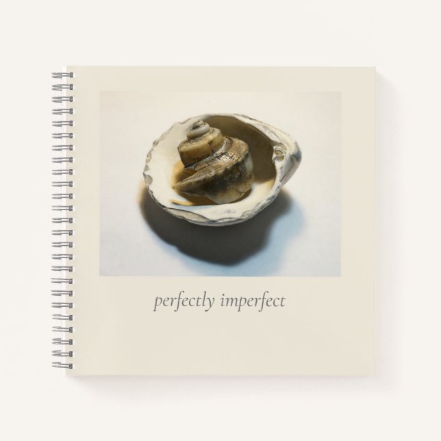 Escargot "parfaitement imparfait". Carnet (Devant)
