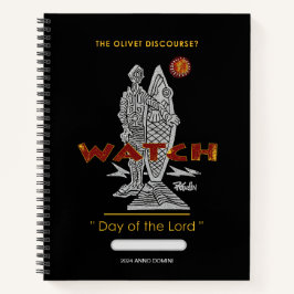 Eschatologie des Tages der Lord-Bibelkarte Notizbuch