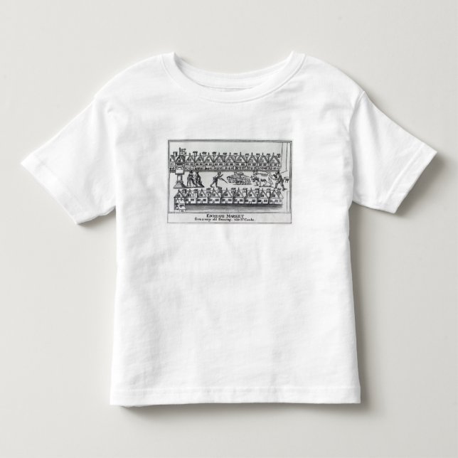 Escheape Markt Kleinkind T-shirt (Vorderseite)