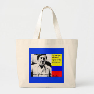 escobar jumbo stoffbeutel