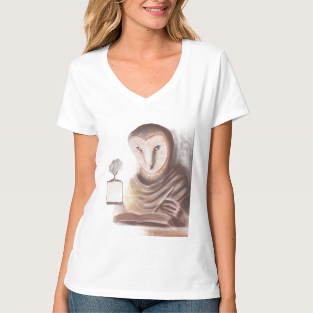 Escriba Coruja T-Shirt (Vorderseite)