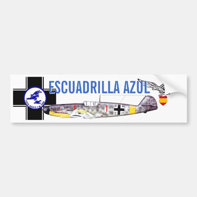 ESCUADRILLA AZUL AUTOAUFKLEBER (Vorne)