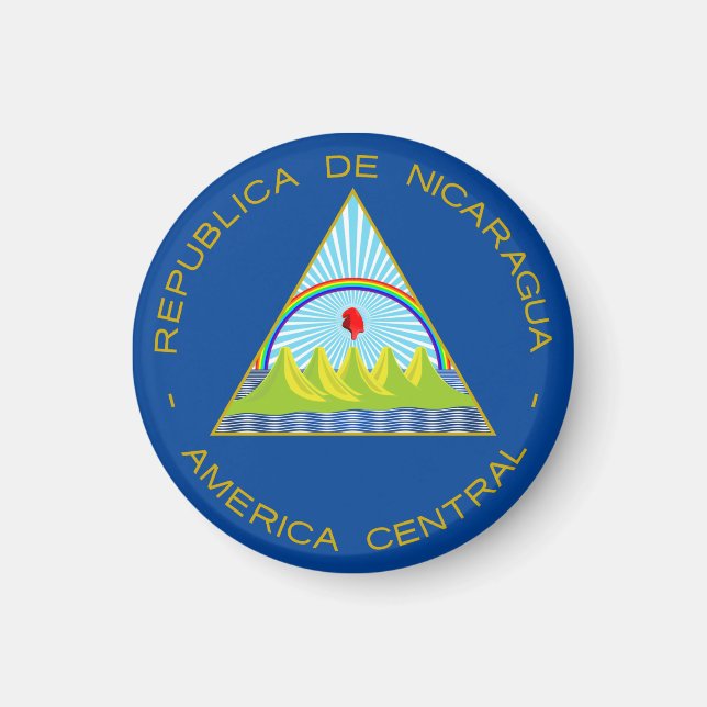 Escudo de Nicaragua Magnet (Vorne)
