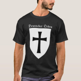 Escudo Deutscher Orden - versão para roupa escura T-Shirt
