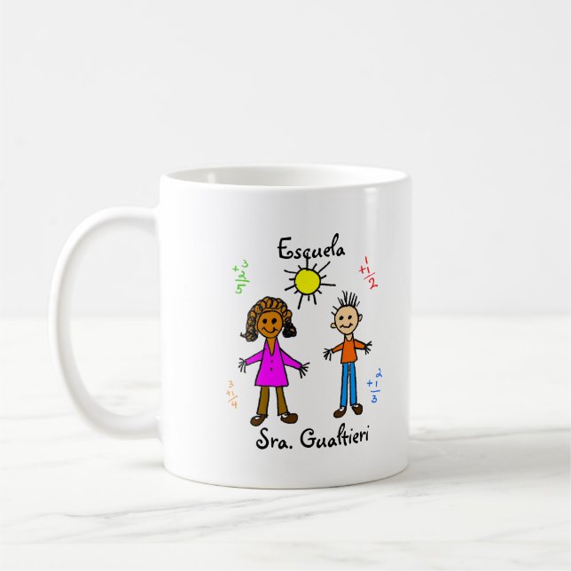 Escuela "Schul" Tasse kundengerecht (Links)