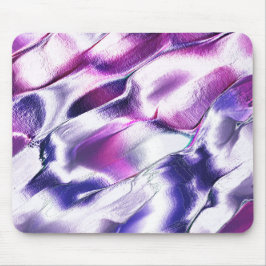 Esculpido de metal fosco, em roxo e lilás mousepad
