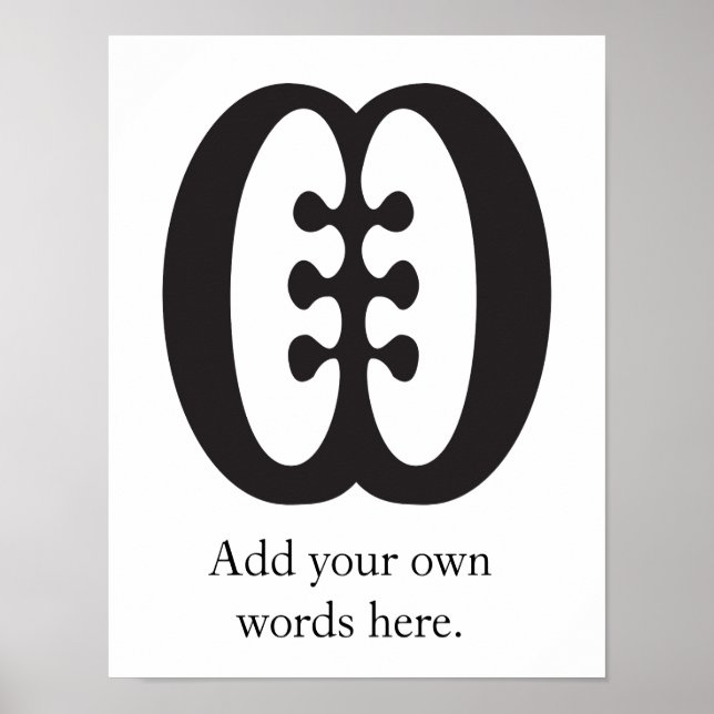 ESE NE TEKREMA | Freundschaft und Interdependenz Poster (Vorne)