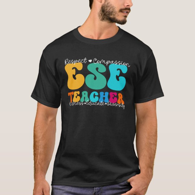 ESE Teacher Appreciation Week Back to School T-Shirt (Vorderseite)