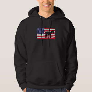 Esel 4. Juli Unabhängigkeitstag Amerika Hoodie