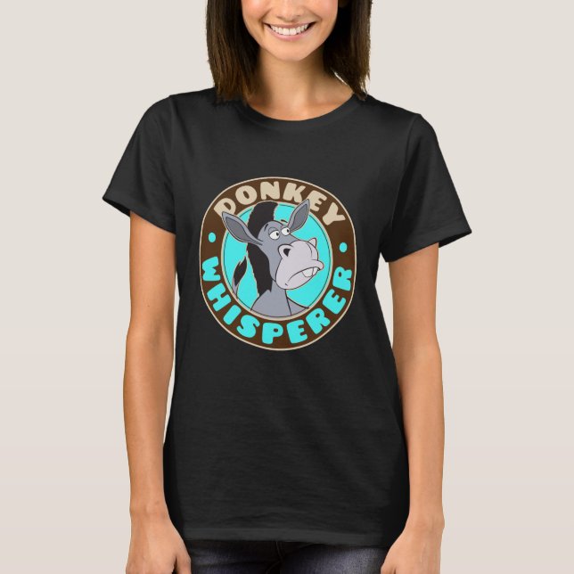 Esel-Flüsterer T-Shirt (Vorderseite)