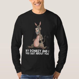 Esel für Männer Frauen Jungen Mädchen Tier Donkey  T-Shirt