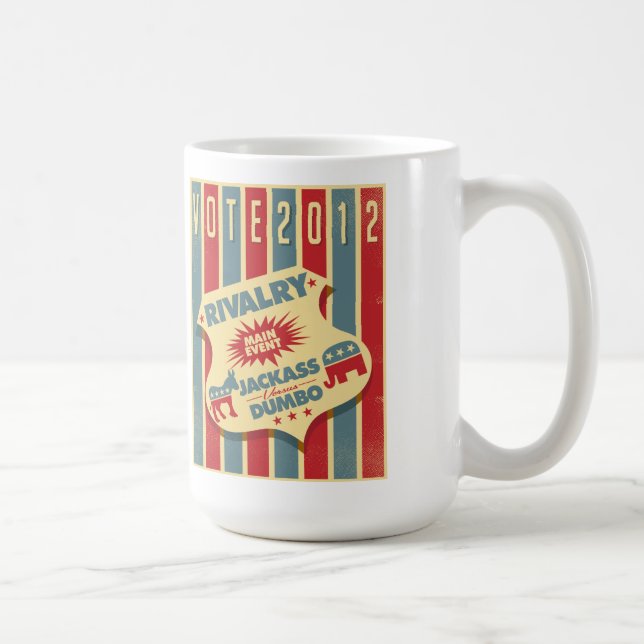 Esel gegen Dumbo Kaffeetasse (Rechts)