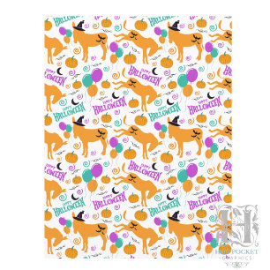 Esel Halloween Scrapbook Papier