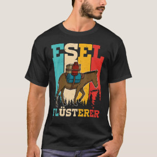 Esel Hauspferd Arten Biologe Afrika Haustier T-Shirt