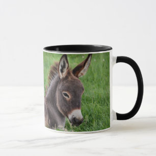 Esel im Gras Tasse