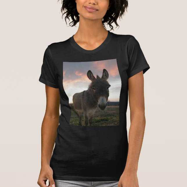 Esel-Kunst T-Shirt (Vorderseite)