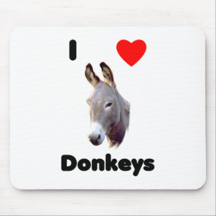 Esel Mousepad der Liebe I