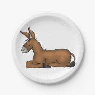 Esel-PapierTeller Pappteller