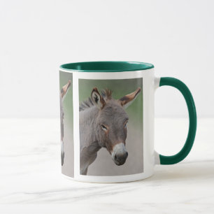 Esel-Porträt-Tasse Tasse