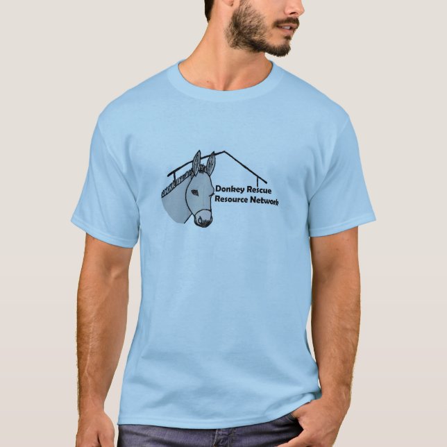 Esel-Rettungs-Ressourcen-Netz-Kleid T-Shirt (Vorderseite)
