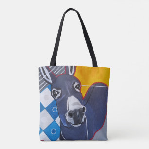 Esel-Schlag-Malerei von Alfred Fox Tasche
