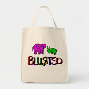 Esel und Elefant Tragetasche