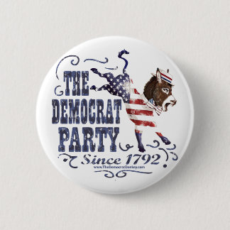 Esel USA-Tritt-Knopf Button