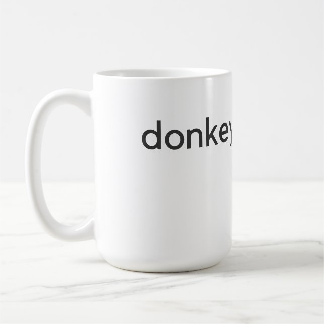 Eseldunkel Kaffeetasse (Links)