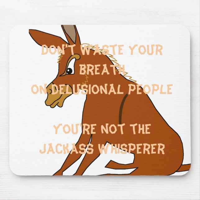 EselWhisperer Mousepad (Vorne)