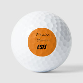 ESFJ Golf Balls Golfball