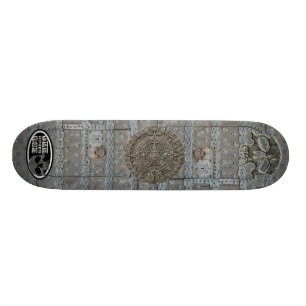ESGHHG mittelalterliche Tür-aztekischer Skateboard