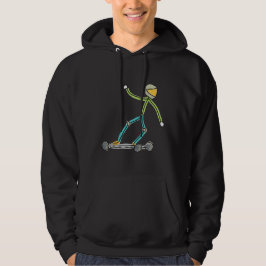 Esk8 Stickman Hoodie