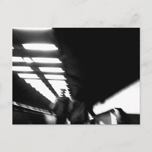 Eskalator Postkarte (Vorderseite)