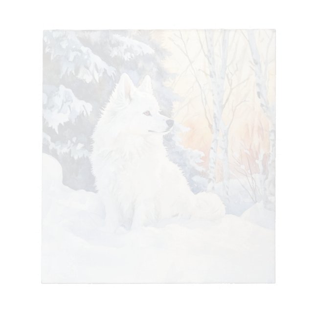 Eskie 1 - 5.5" x 6" Notepad Notizblock (Vorderseite)