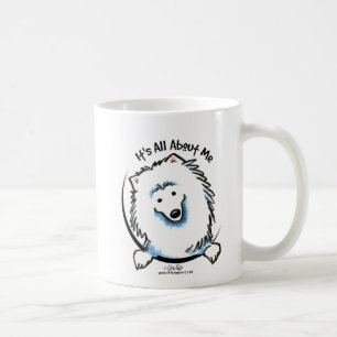 Eskie, das ganz ungefähr ich sein ist kaffeetasse