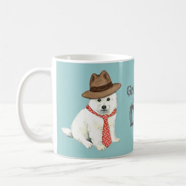 Eskie Vater Kaffeetasse (Links)