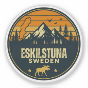 Eskilstuna, Schweden Sverige Aufkleber