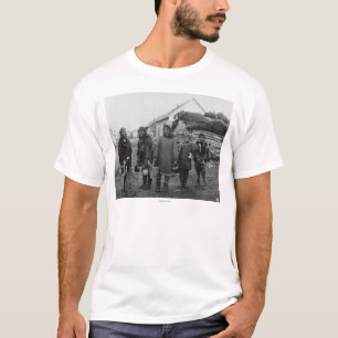 Eskimobeeren-Pflücker in Nome, Alaska-Fotografie T-Shirt
