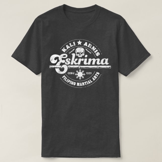 Eskrima Kali Arnis T-Shirt (Design vorne)