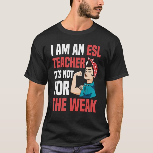 ESL Teacher English Second Language Instructor Wom T-Shirt (Vorderseite)