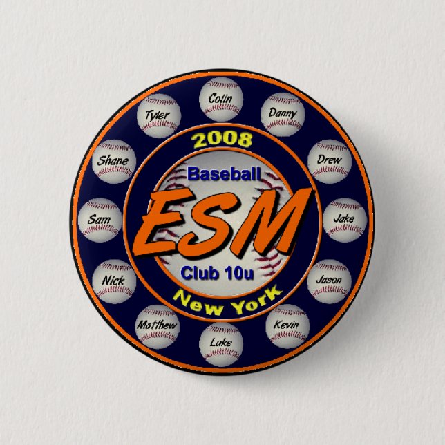 ESMBC Team-Knopf Button (Vorderseite)