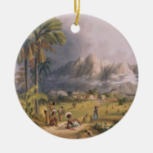 Esmeralda, auf dem Orinoco, Standort von einem Keramikornament