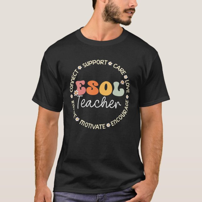 ESOL Teacher Appreciation Week Back to School  1 T-Shirt (Vorderseite)