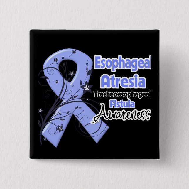 Esophageal Atresia Sensibilisierungsband Button (Vorderseite)
