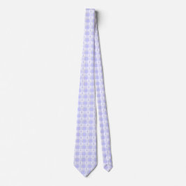 Esophageal Cancer Awareness Plaid Periwinkle Krawatte