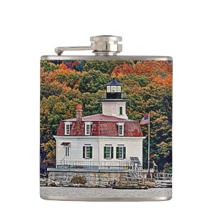 Esopus Meadows Lighthouse Flachmann